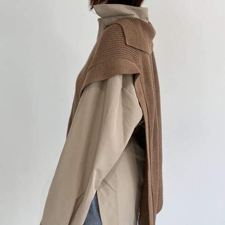 plus one knit vest【K2-223111】