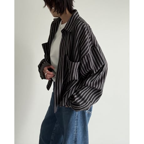 stripe shirt【K2-261163】