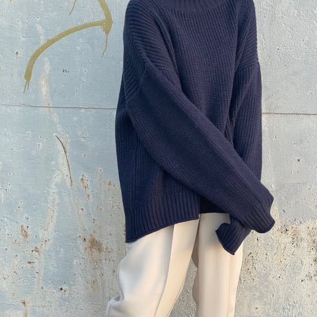 edge curl knit【K1-223113】