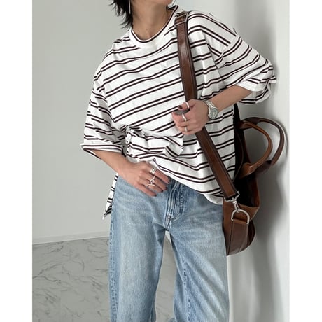 random border tee【K2-261160】