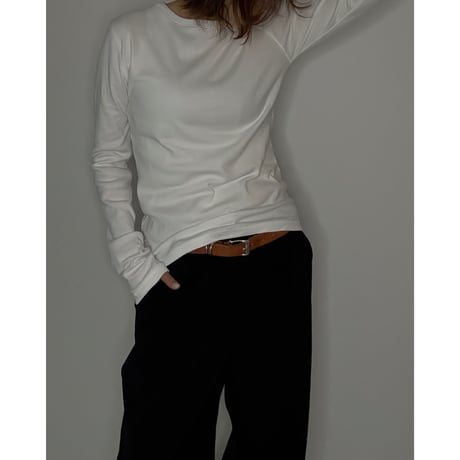 rib long tee【K2-254155】