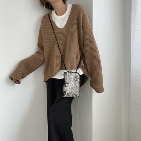 thing match v knit【K2-22319】