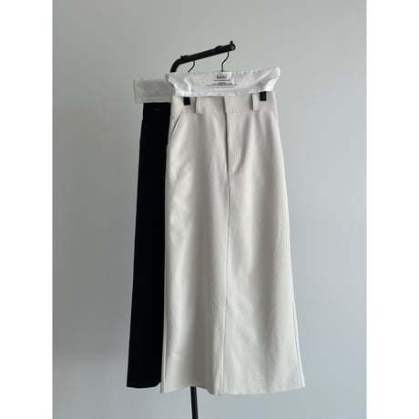 chino long skirt【K2-251314】