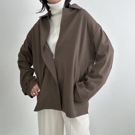 zip blouson【K2-23425】