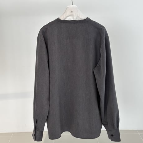 sharp slit blouse【K1-234126】