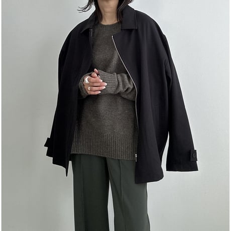 zip blouson【K2-23425】