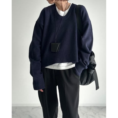 V style knit【K2-244143】