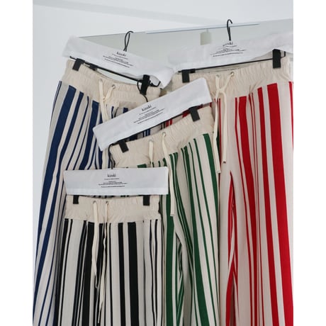 random stripe pants【K2-22233】