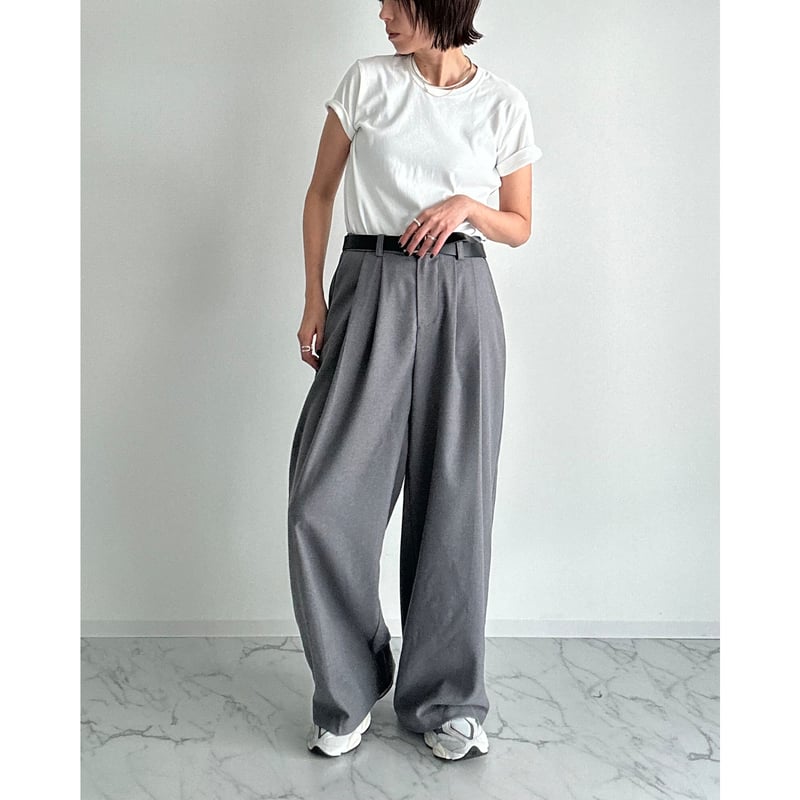 wide trousers【K2-24433】 | kizuki wide trousers【K2-24433】 | kizuki