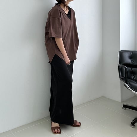 deep collar tee【K2-231120】
