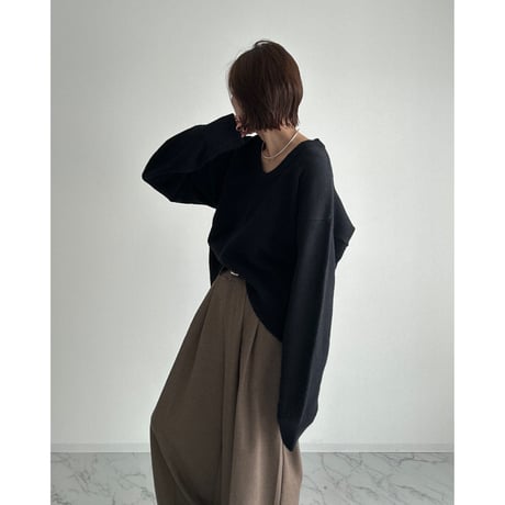 V style knit【K2-244143】