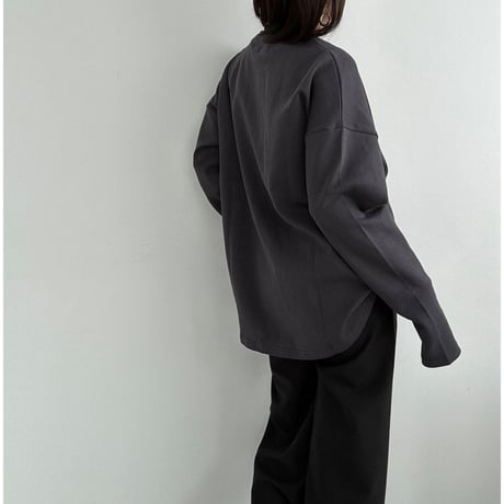 ″notice″ long tee【K2-231121】