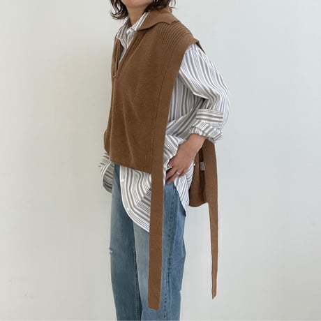 over stripe shirt【K2-231114】