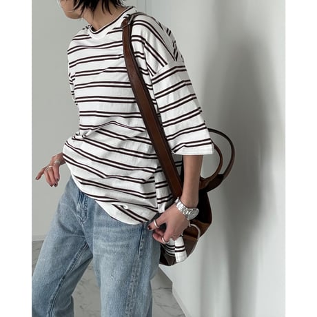 random border tee【K2-261160】
