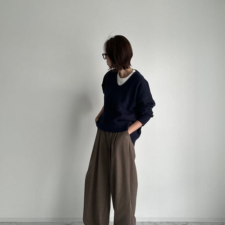 wide trousers【K2-24433】