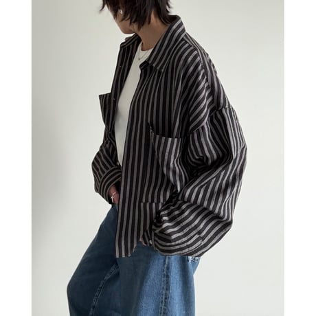 stripe shirt【K2-261163】