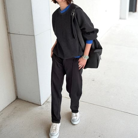 crew neck waffle po【K2-254156】