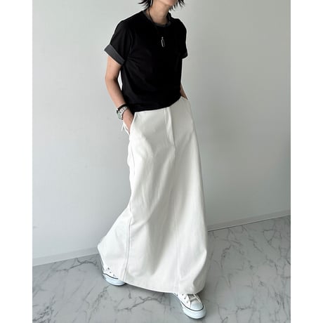 layered bicolor tee【K2-251146】