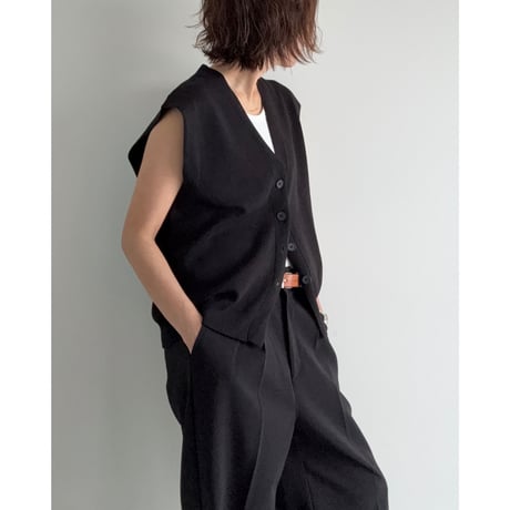 knit vest【K2-253151】