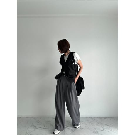 wide trousers【K2-24433】