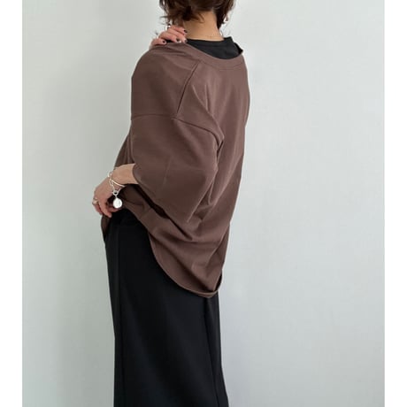 deep collar tee【K2-231120】