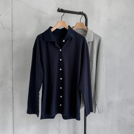 full button polo shirt【K2-261165】