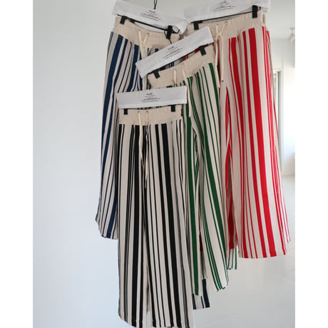 random stripe pants【K2-22233】