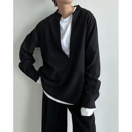 classic long T-shirt【K2-244145】