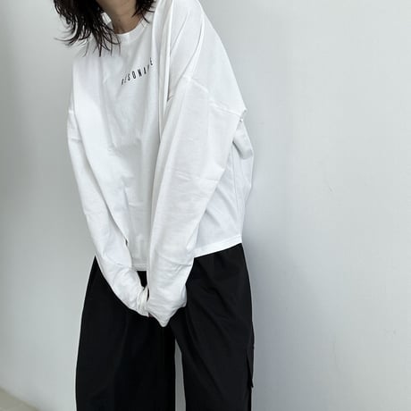 ″RESONANSE″ long tee【K1-234128】