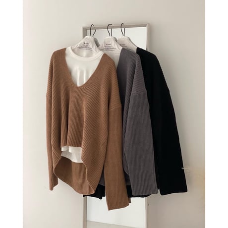 thing match v knit【K2-22319】