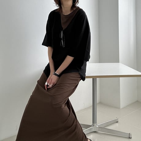 deep collar tee【K2-231120】