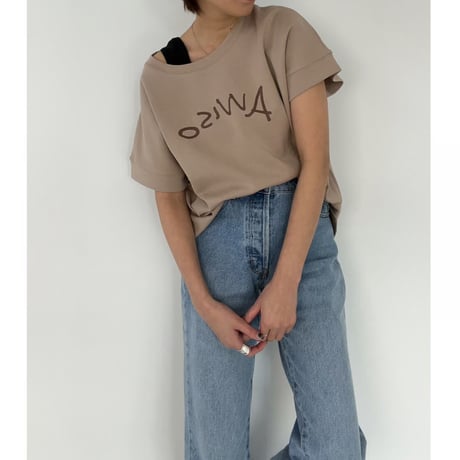 "AVVISO" logo tee【K2-22112】