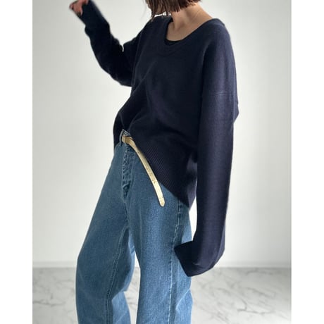V style knit【K2-244143】