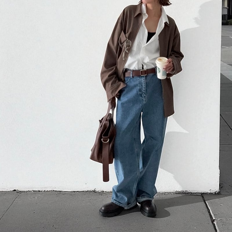 w zip shirt【K2-253150】 | kizuki