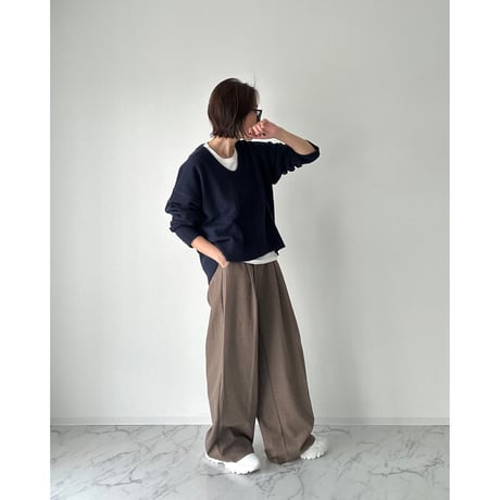 V style knit【K2-244143】
