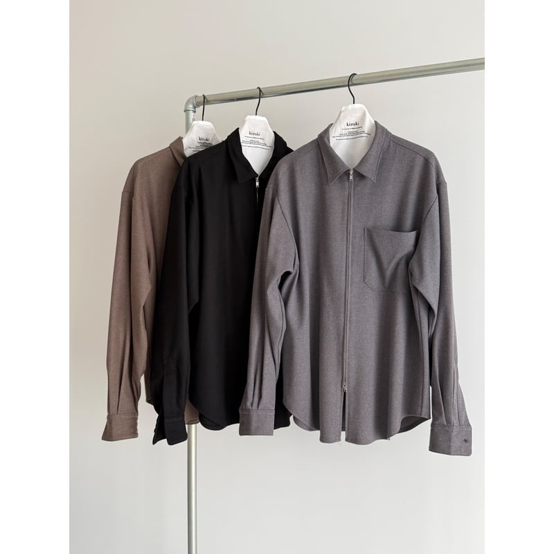 w zip shirt【K2-253150】 | kizuki