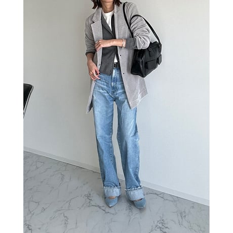 corduroy like jacket【K2-24427】