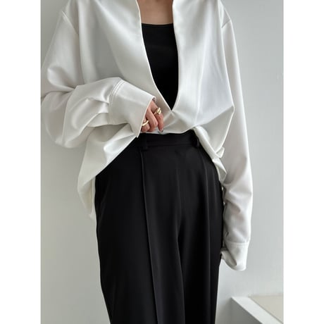 pin tuck drop pants【K1-23439】