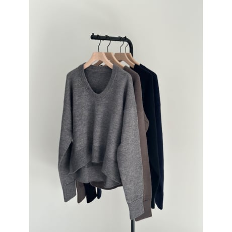 V style knit【K2-244143】