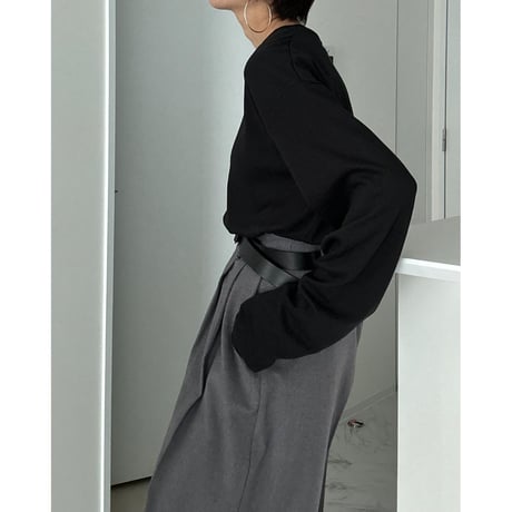 classic long T-shirt【K2-244145】