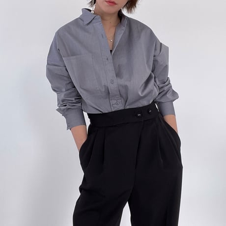 mood collar blouse【K2-22114】