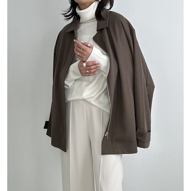 zip blouson【K2-23425】 | kizuki