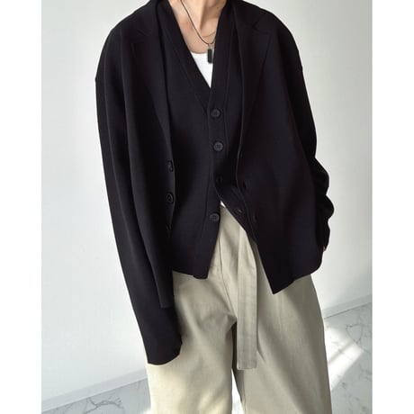 knit vest【K2-253151】