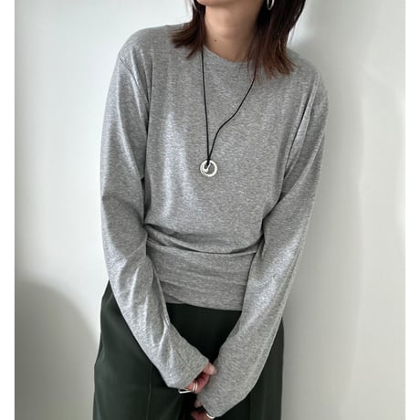 smooth touch long tee【K2-234129】╱ONLINE STORE限定
