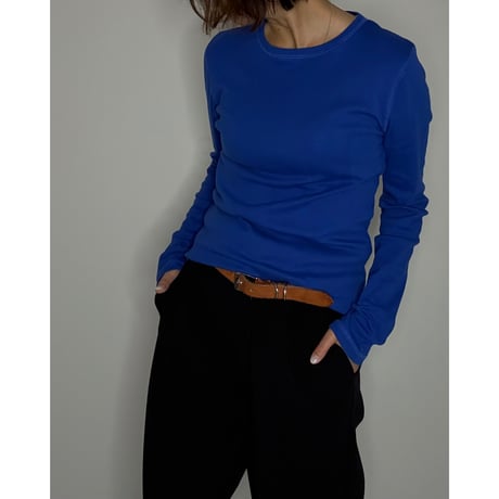 rib long tee【K2-254155】