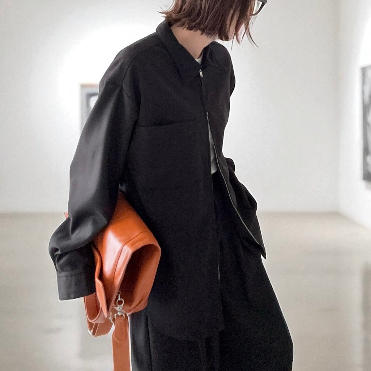 w zip shirt【K2-253150】 | kizuki
