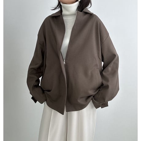 zip blouson【K2-23425】