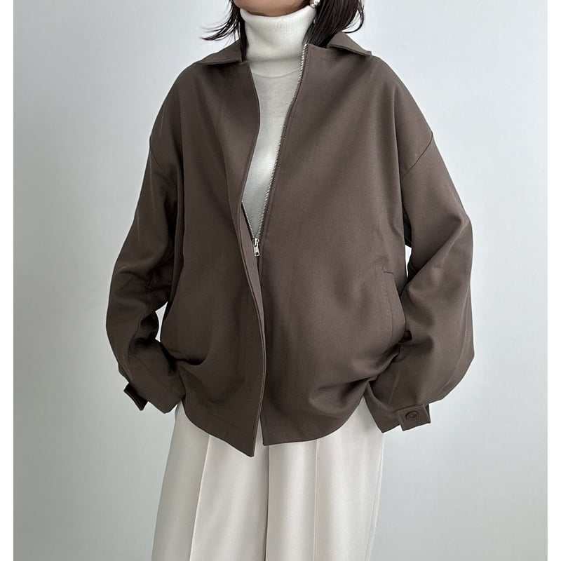 zip blouson【K2-23425】 | kizuki