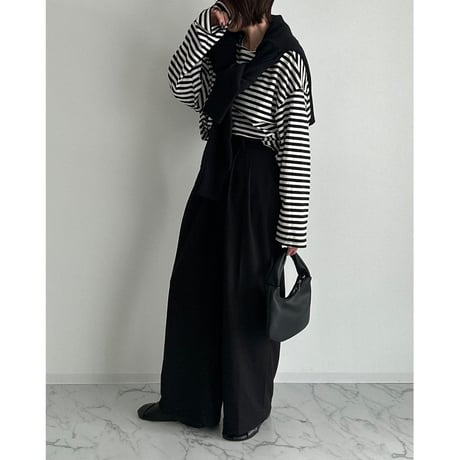 wide trousers【K2-24433】