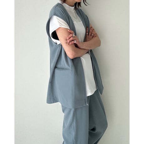 offneck georgette tee【K2-242137】